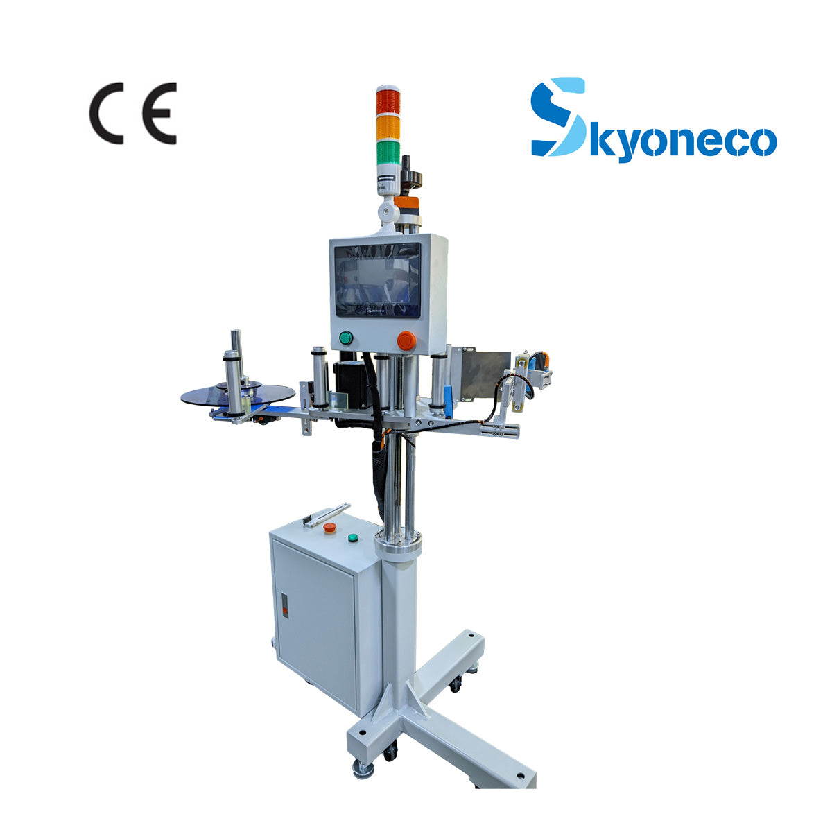 Factory Price SKYONE-0034L Automatic Label Labeling Head for Product Line High Speed Flat Surface Book Box Bottle