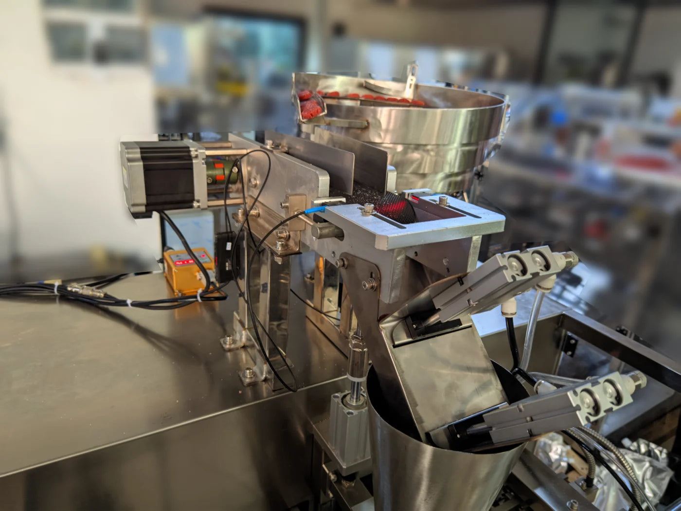 Skyone Automatic Horizontal Pouch Granule Packing Machine Weighing Multifunction Corn Flakes