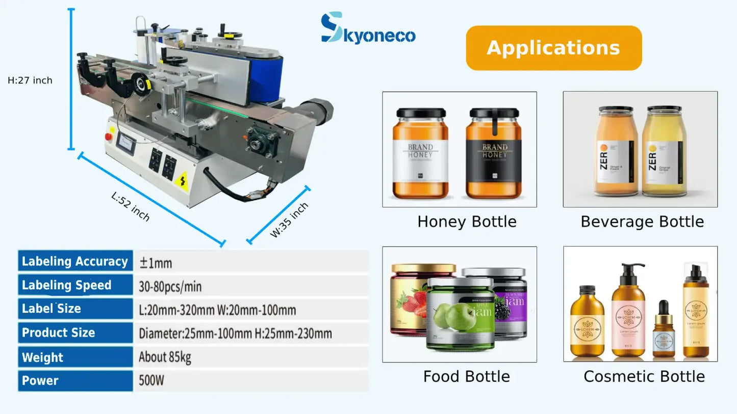 bottle labeler applications