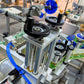 Skyone-850FP Automatic Desktop Hexagonal Bottle Jar Labeling Machine Honey Jam Coffee Sauce