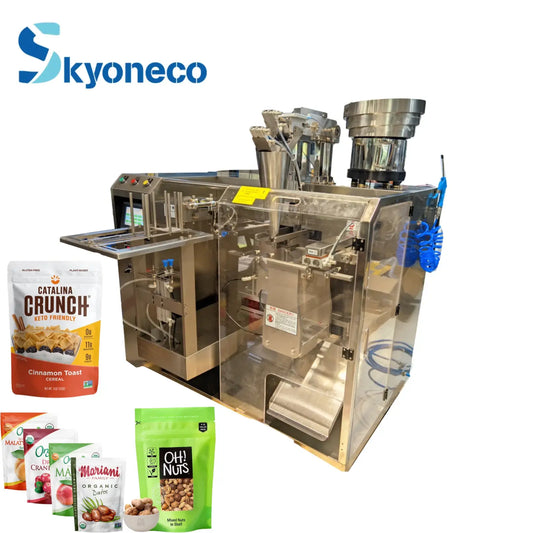 Skyone Automatic Horizontal Pouch Granule Packing Machine Weighing Multifunction Corn Flakes