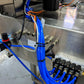 Skyone-850FP Automatic Desktop Hexagonal Bottle Jar Labeling Machine Honey Jam Coffee Sauce