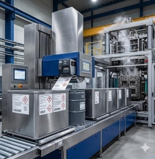 Heavy-Duty Integrated Labeling & Variable Printing for Large-Scale Production