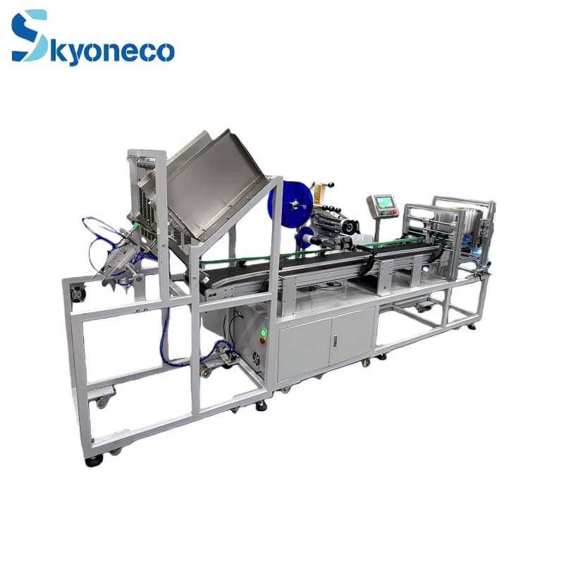 Automatic Labeling Machine for Recycled Paper Trays