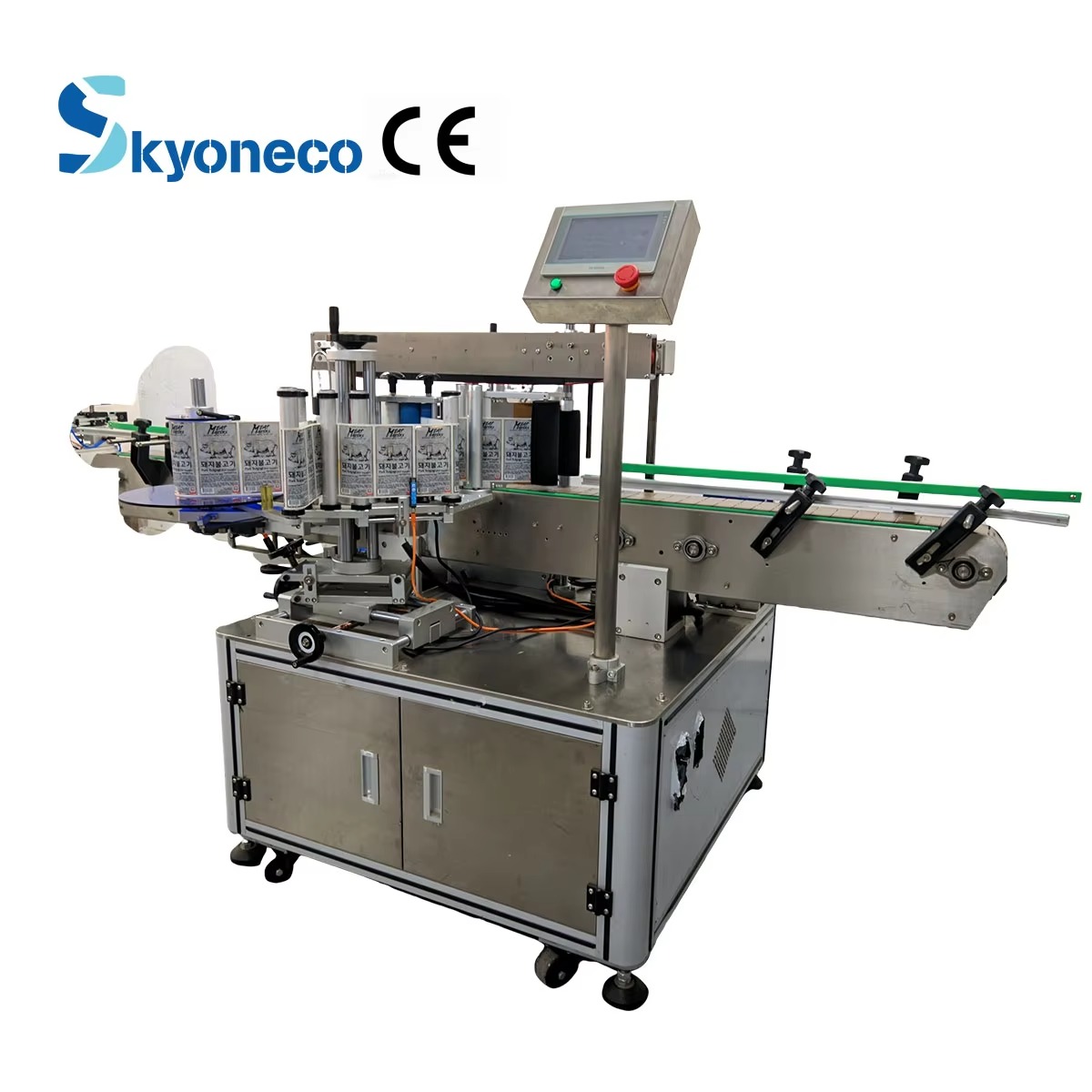 Automatic Double Side Labeling Machine