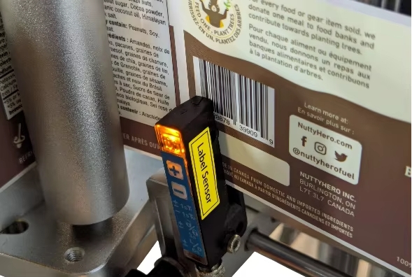 Positioning and Labeling Machine Sensor