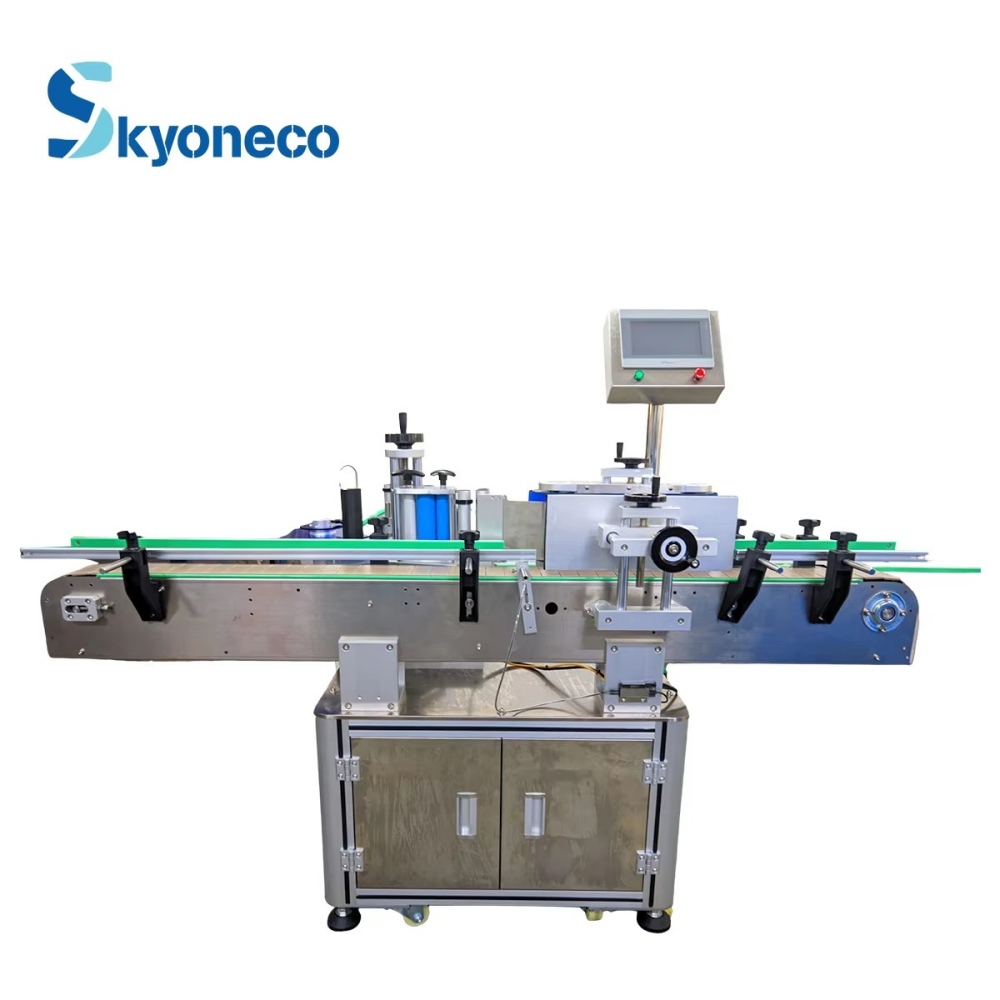 round bottle rolling labeling machine