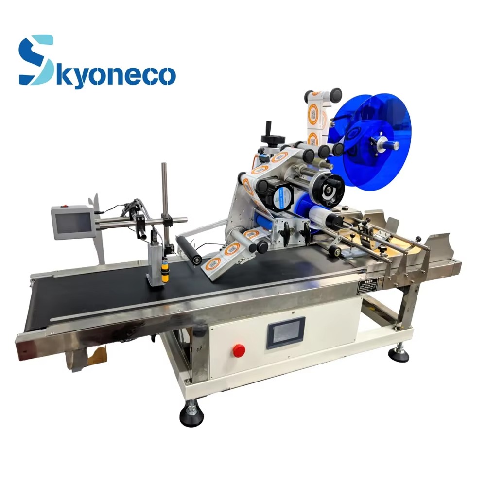 Automatic Flat Labeling Machine with Inkjet Printer