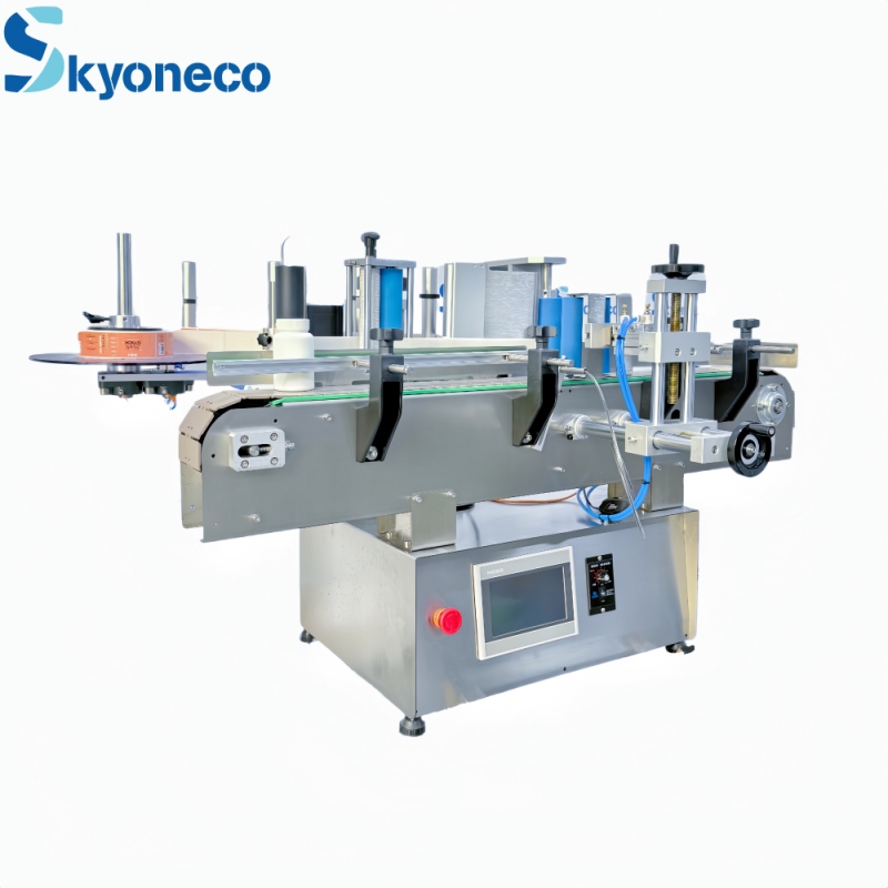 Vertical Round Bottle Labeling Machine