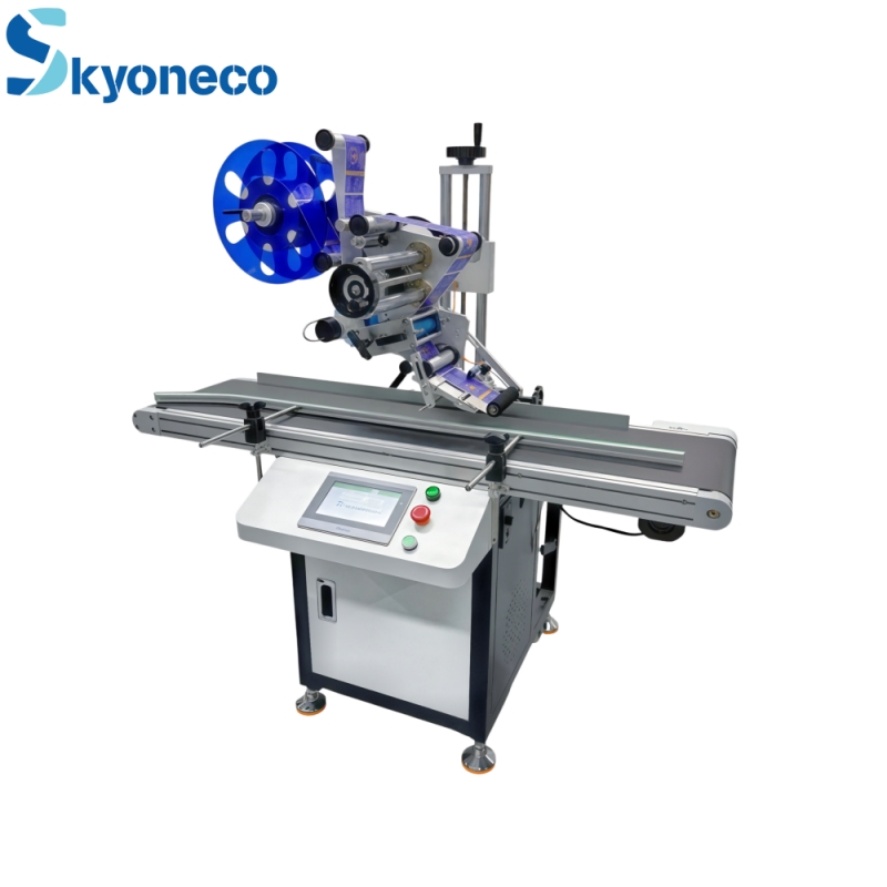 High speed box labeling equipment